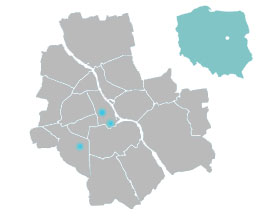 Mapka z lokalizacjami Avidata