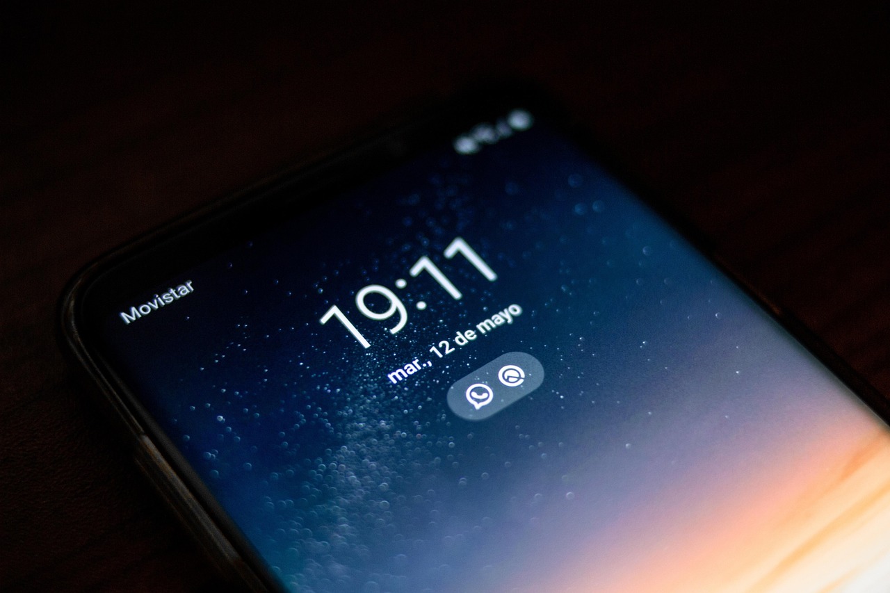 Ekran blokady w telefonie