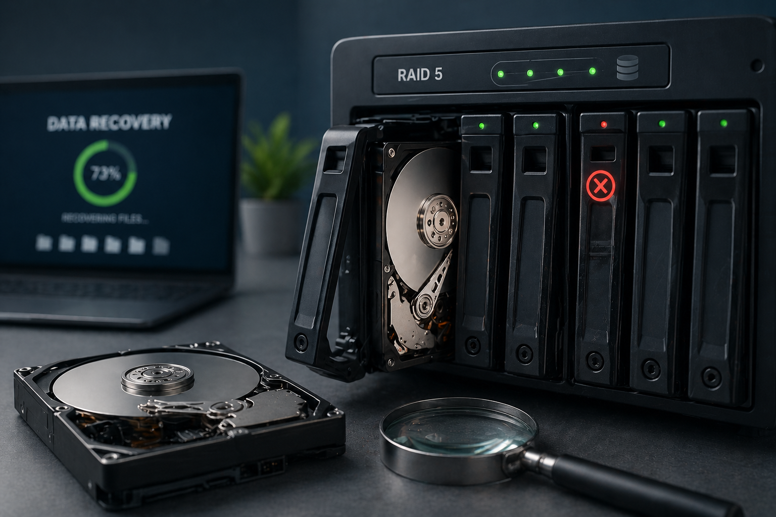 RAID 5 rebuild failed Sprawdź co oznacza błąd odbudowy macierzy i jak bezpiecznie odzyskać dane z RAID.